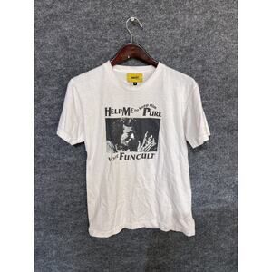 FUNCULT Shirt Mens Medium Graphic Tee Help Me Keep Him Pure Vote Funncult USA